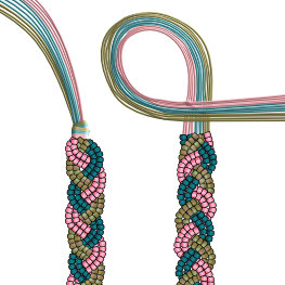 Bella Braid Miyuki 6/0 Necklace Instructions